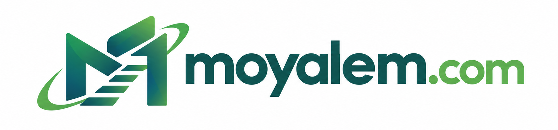 Modern Green Staircase Logo